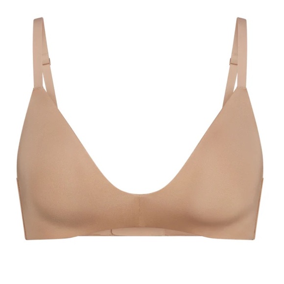 NEW SKIMS Wireless Form T-Shirt Demi Bra Wire-free Tshirt, Nude Clay Size 32C - Picture 4 of 14